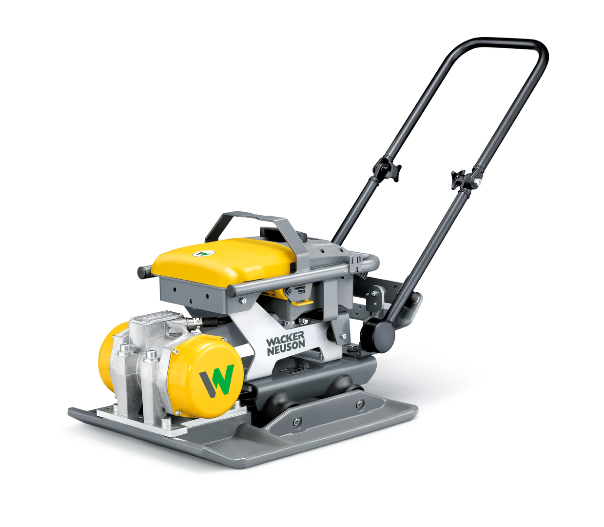 AP2560e-1.png WACKER NEUSON AP 2560e – Akku Rüttelplatte vorlaufend mit 147 kg - Bild 1