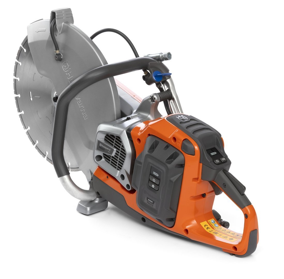 K1-7-4.jpg HUSQVARNA K1 PACE Akku Trennschleifer VORFÜHRGERÄT mit 2 AKKUS, LADEGERÄT & KISTE - Bild 1