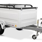 TPV Kofferanhänger 1300kg KT-EB3 Geschlossen Gebremst Alu-Zink