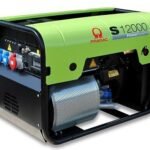 PRAMAC S 12000 THB (AVR oder BAU) benzinbetriebener Stromerzeuger 230 / 400 V | 13,9 kVA (E-Starter)