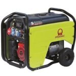 PRAMAC S 5000 THI AVR benzinbetriebener Stromerzeuger 230 / 400 V | 6,3 kVA