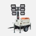 PRAMAC / Generac VMAX dieselbetriebener Lichtmast