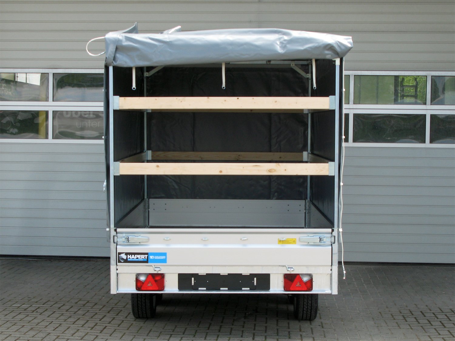 Hapert Azure H-2 – 2000 – 3050 x 1800 Niedriges Fahrwerk – Hochplane 1800 mm - Bild 2