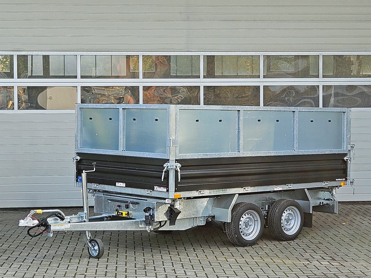 hu3016-3-sa-600_humbaur_htk_300031_stahl_3.jpg Humbaur HTK 3000.31 STAHL E-Pumpe – Stahlblechaufsatz 600 mm - Bild 1