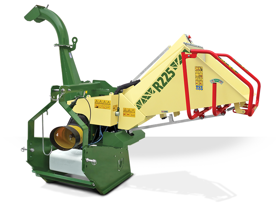 negri-bio-trituratori-R225T-1.png NEGRI Biohäcksler R225 / Häcksler mit Dreipunktaufnahme CAT. 1 für Traktor - Bild 1