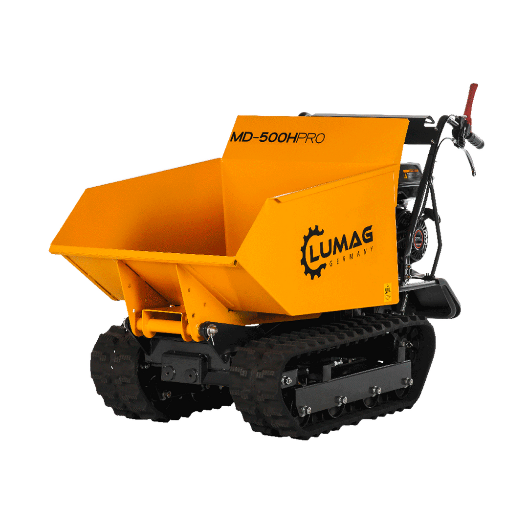 zoom-pb-md500hpro-1.png LUMAG MD500HPRO Minidumper mit Frontkippmulde 500 kg Zuladung - Bild 1